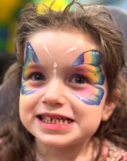 Butterfly Face Painting Telford